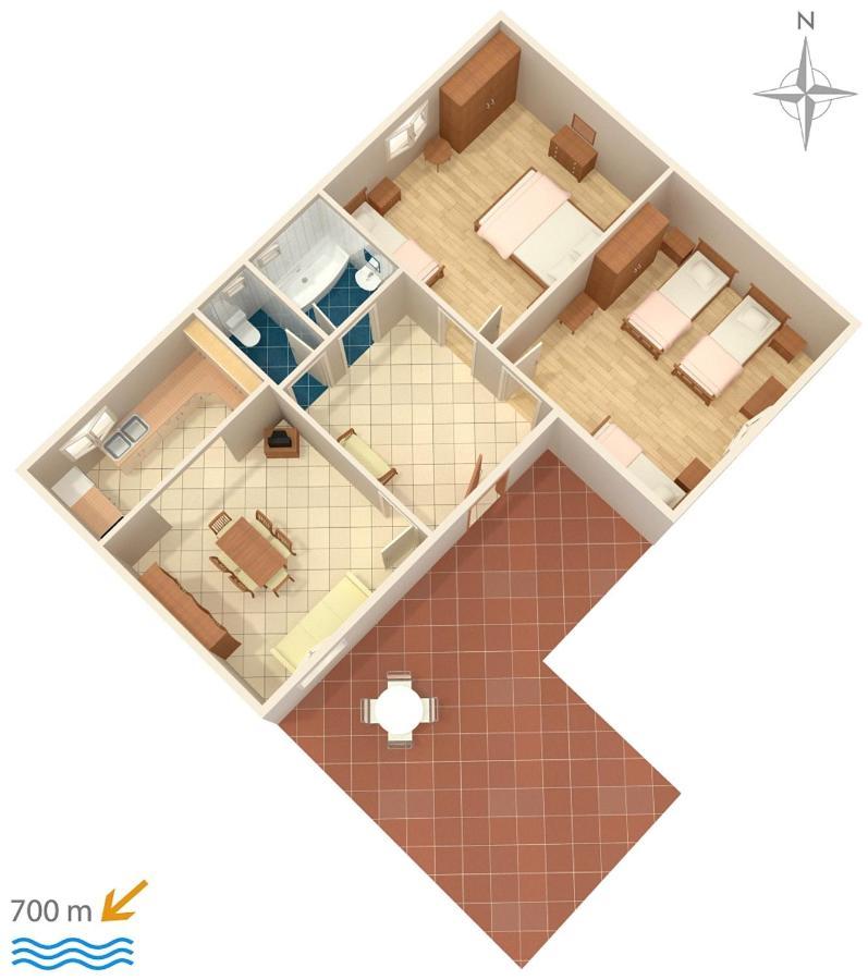 Apartment Biograd Na Moru 5899A Εξωτερικό φωτογραφία